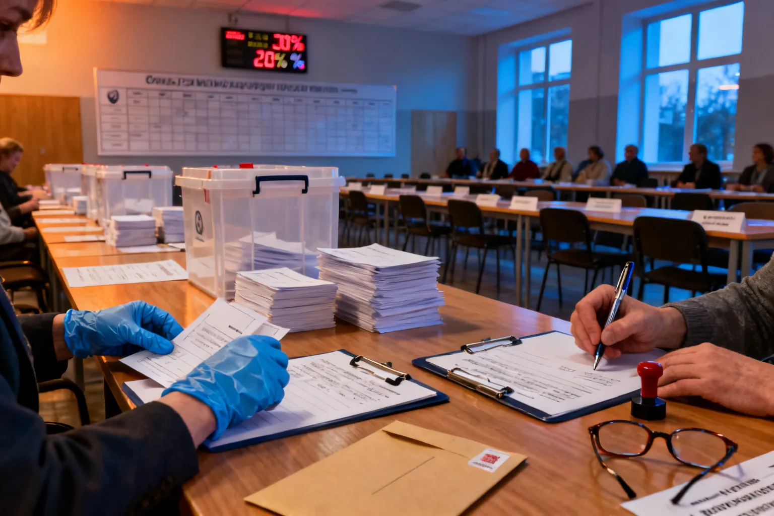 wyniki pierwszej tury wyborów Kraków 2026: Gibała 36,3% i Piątkowska 29,9%