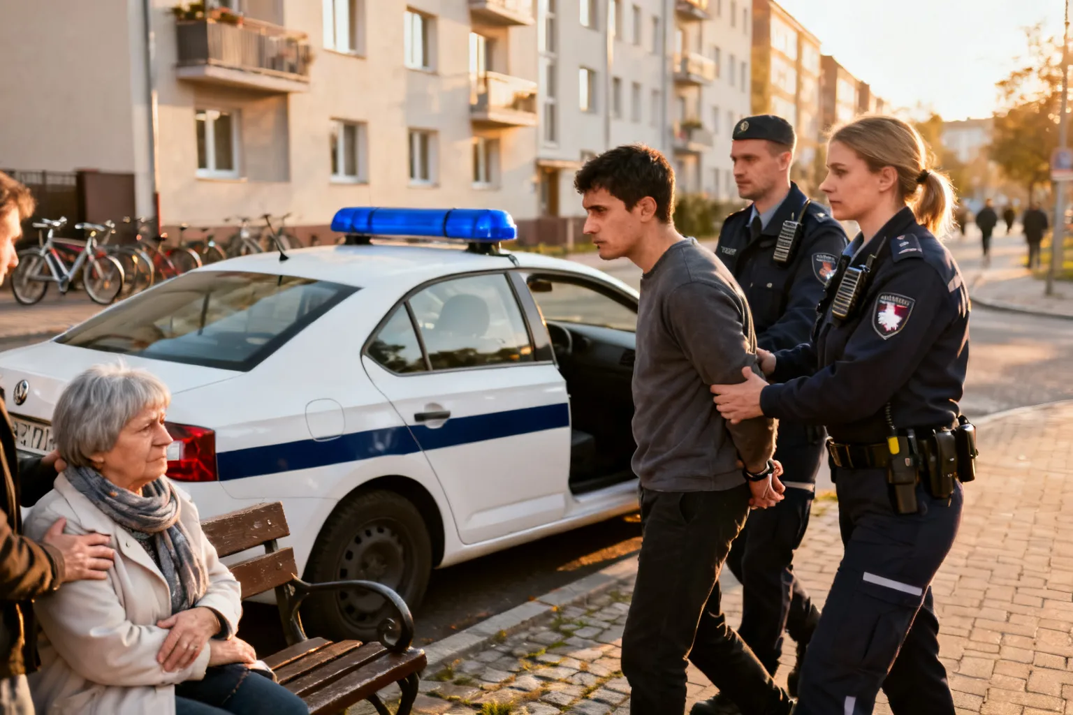 Zatrzymano sprawcę rozboju na seniorkę w Krakowie