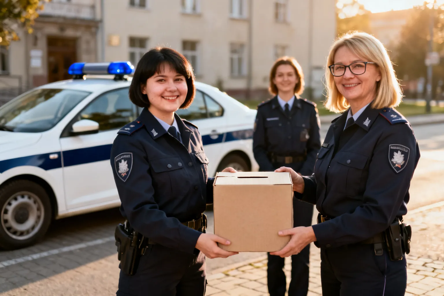 Policjantki z Komisariatu III włączyły się w akcję charytatywną dla Hani