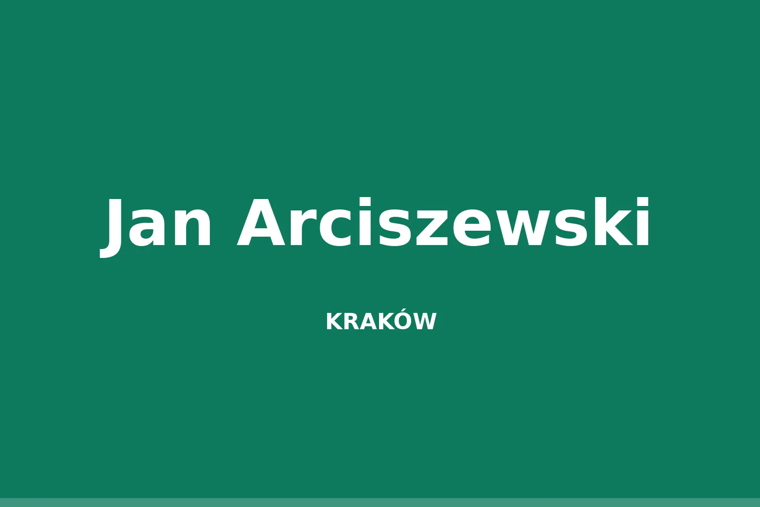Jan Arciszewski