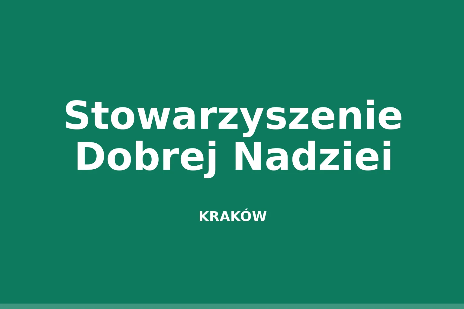 Stowarzyszenie Dobrej Nadziei