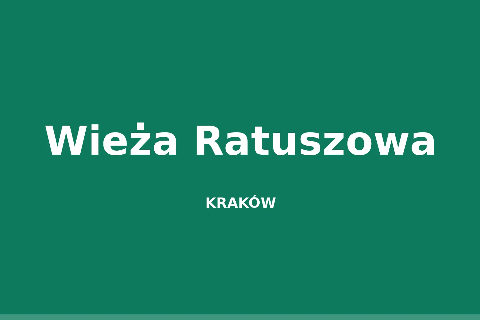 Wieża Ratuszowa