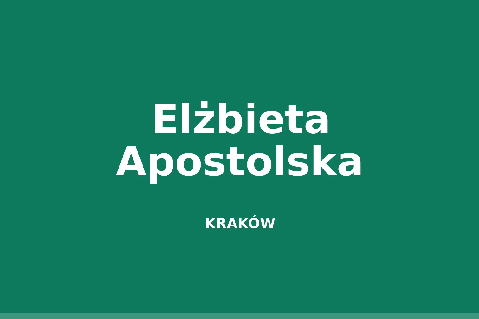 Elżbieta Apostolska