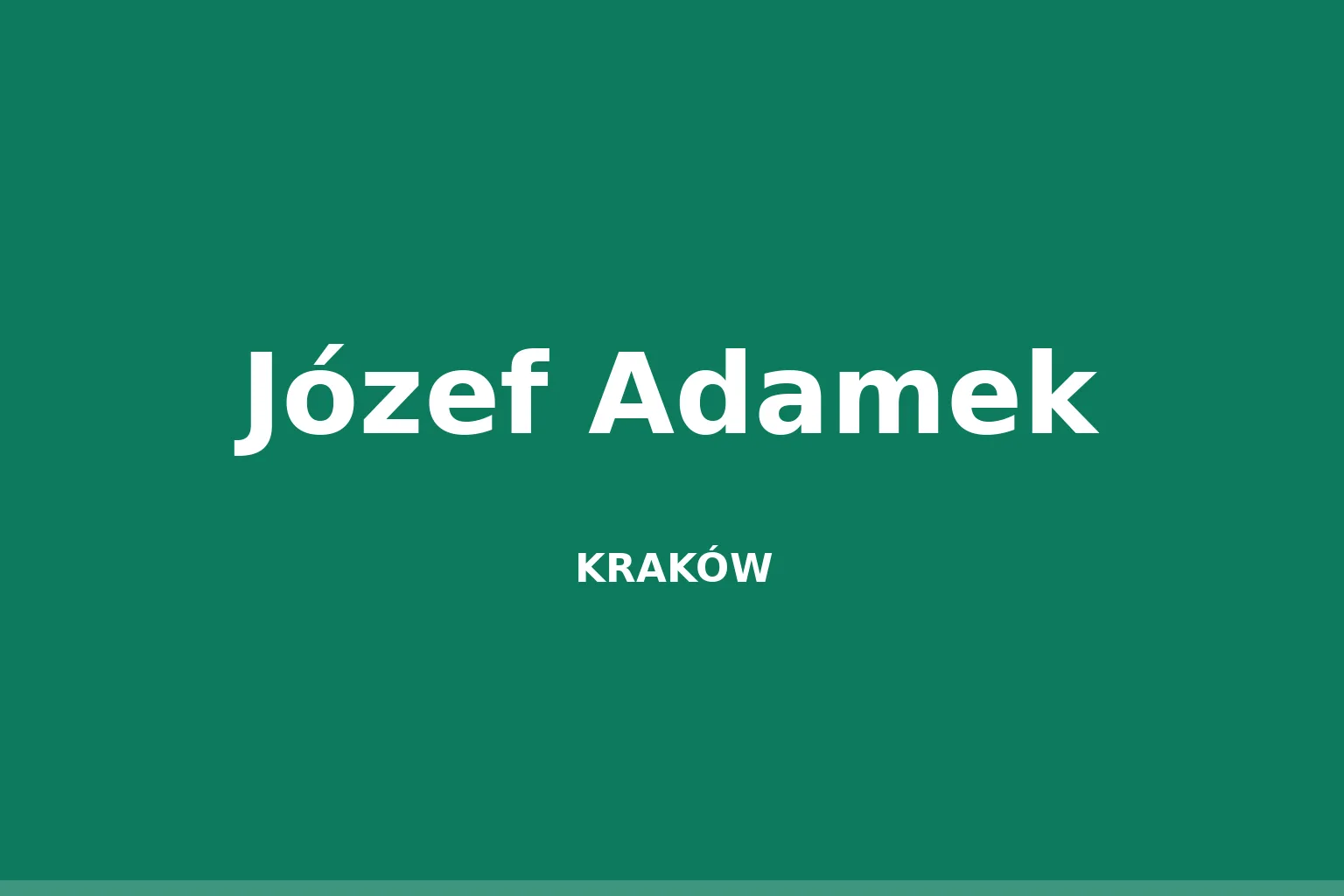 Józef Adamek (piłkarz)