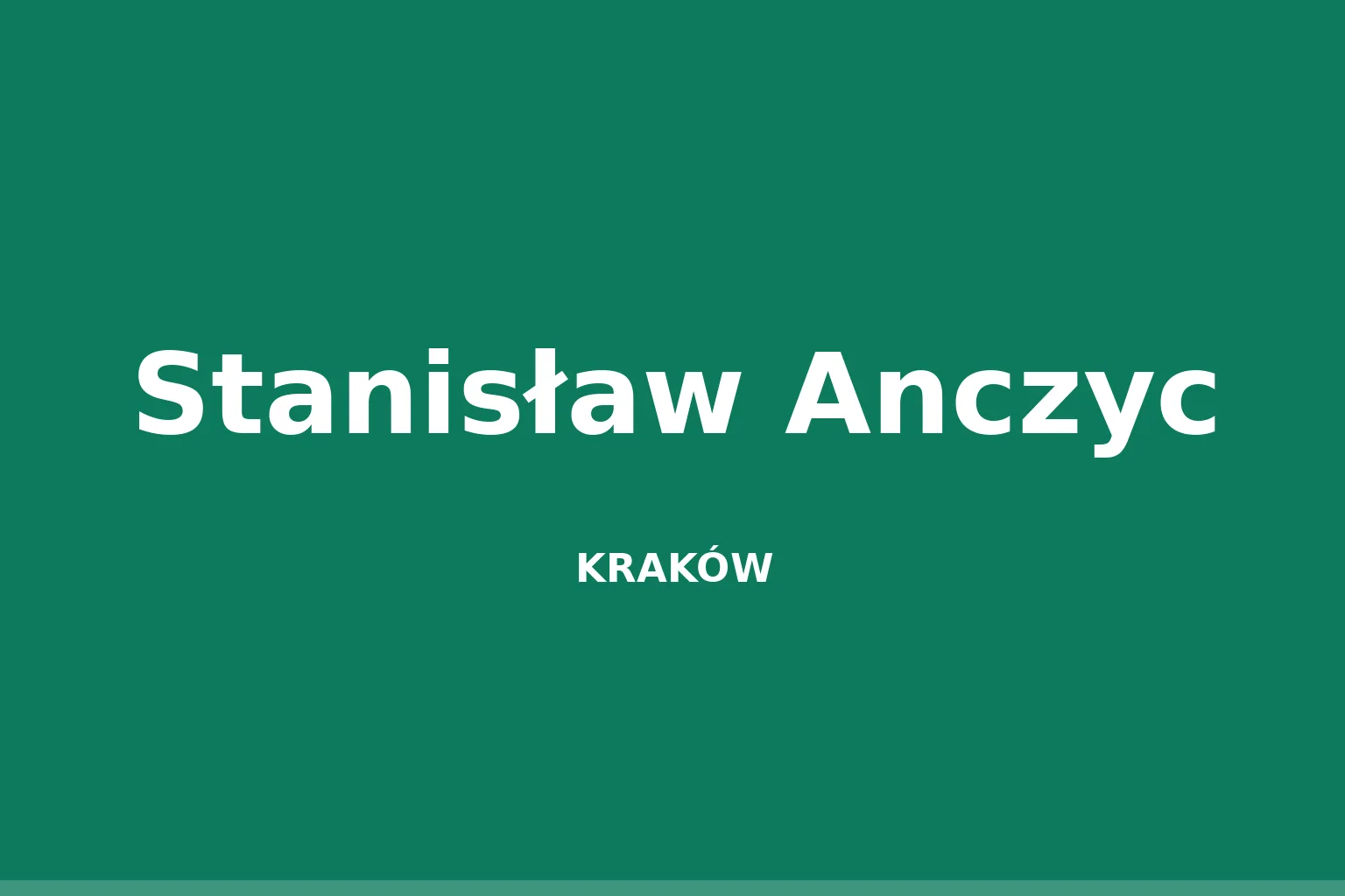Stanisław Anczyc (zm. 1863)