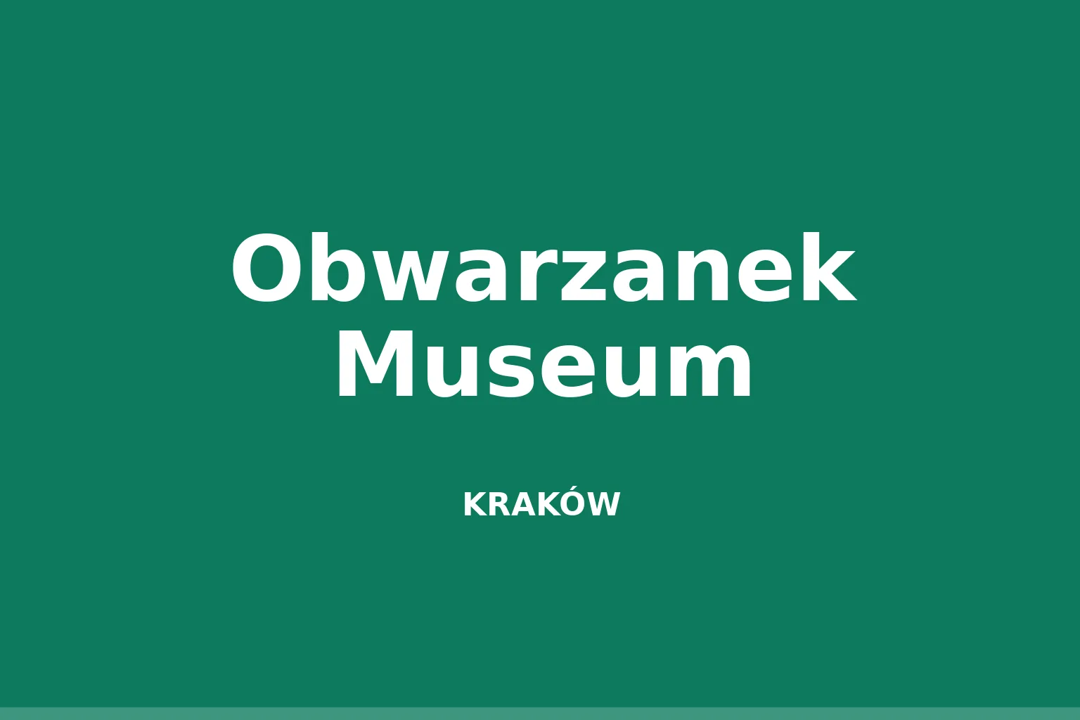 Obwarzanek Museum