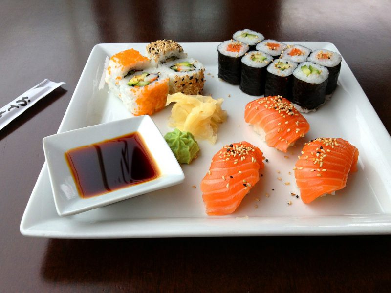 Sushi a dieta odchudzająca